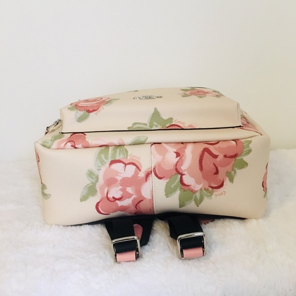 βΌοΈSOLDβΌοΈ COACH FLORAL BACKPACK π - Picture 3 of 6